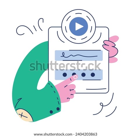 Here’s a doodle illustration of login password