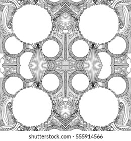 Doodle illustration pattern. Card cover for various occasions. 