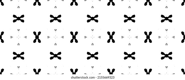Doodle Ink Pattern. Smile Doodle Sketch. Black Seamless Drawn. Vector Rough Scratch. Vintage Batik Texture. Ink Geometric Drawing. Ethnic Ink Drawn. Craft Old Background. Elegant Smile Geometry Print