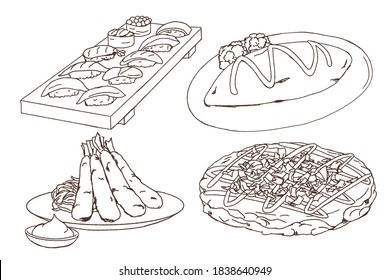 Okonomiyaki の画像 写真素材 ベクター画像 Shutterstock