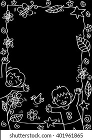 Doodle kids Frame