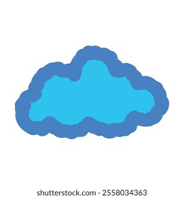 Doodle Kids Scribble Element - Cloud