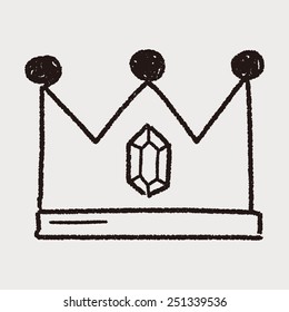 doodle king crown