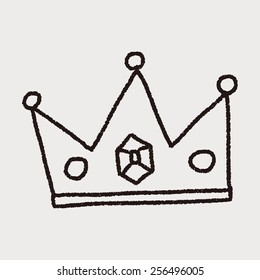 doodle king crown