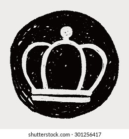 doodle king crown