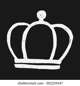 doodle king crown