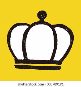 doodle king crown
