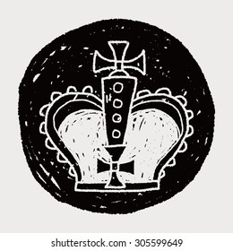 doodle king crown