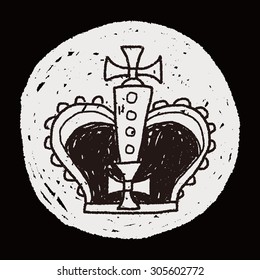 doodle king crown