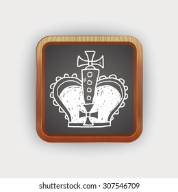 doodle king crown