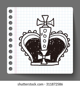 doodle king crown