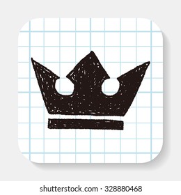 doodle king crown