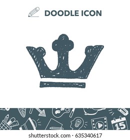 doodle king crown