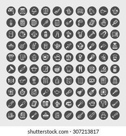 doodle kitchen icons