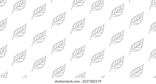 doodle leaf background. doodle leave background pattern background. Hand drawn leaf outline vector. leaves pattern wallpaper.