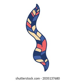 Doodle leaf icon outline hand drawn vector. Nature fall autumn. Forest tree plant leaf