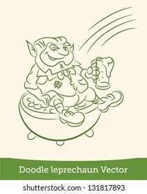 doodle leprechaun