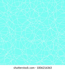 Doodle light blue seamless pattern. One or two tone available, vector. 