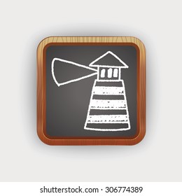 doodle lighthouse