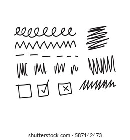 Doodle line icon