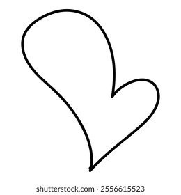 Doodle line text balloon. Speech bubble banners with empty talk, linear comic note design for banner message popup. Vector isolated icon on white background