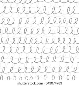 Doodle lines background.Seamless pattern.Vector.