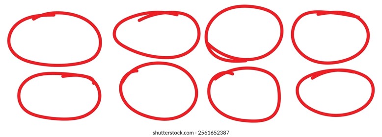 Doodle lines and curves vector. Set of simple doodle lines, curves, frames and spots. Pencil effect collection. Doodle borders. Set of simple doodles. Pencil effect sketch isolated on white. Eps 10. 