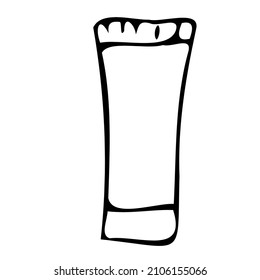 Doodle lines.Spa salon body care.Rest and relaxation.Relaxation, healthy sleep, skincare.Woman Spa center. Body care treatments. Girl relaxing. Line art. Hand drawn illustration.