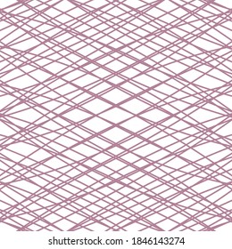 Doodle lines seamless pattern. Vector illustration.