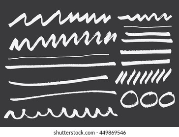 Doodle line,sketching and Marker pen.Vector illustration