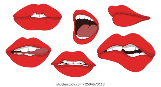 Doodle Lips ist eine Illustration von Frauenlippen. Als Symbol der Schönheit Mädchen oder Frau, gut für doodle Lippen zu. Es kann für Hemd-Design, Karte, Logo, doodle, etc. verwendet werden.