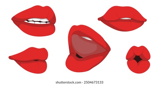 Doodle Lips ist eine Illustration von Frauenlippen. Als Symbol der Schönheit Mädchen oder Frau, gut für doodle Lippen zu. Es kann für Hemd-Design, Karte, Logo, doodle, etc. verwendet werden.