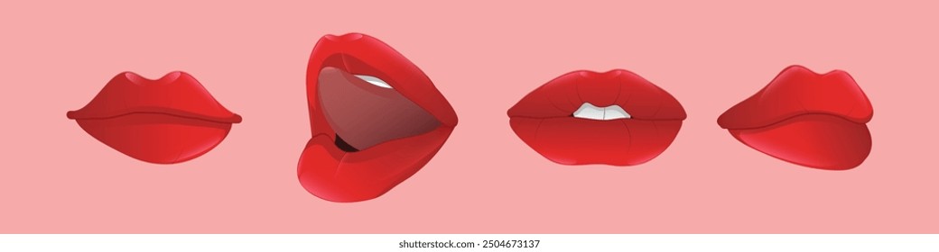 Doodle Lips ist eine Illustration von Frauenlippen. Als Symbol der Schönheit Mädchen oder Frau, gut für doodle Lippen zu. Es kann für Hemd-Design, Karte, Logo, doodle, etc. verwendet werden.