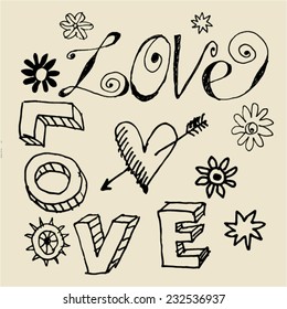 doodle love