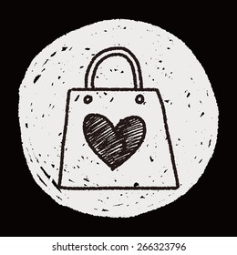 doodle love shopping