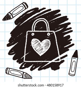 doodle love shopping