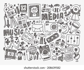 fondo de los medios de comunicación