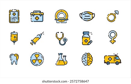 The Doodle Medical Collection Icons