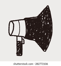doodle Megaphone