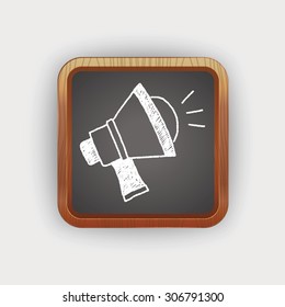doodle Megaphone