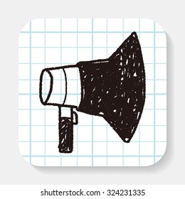 doodle Megaphone