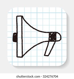 Doodle Megaphone