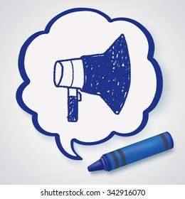 doodle Megaphone