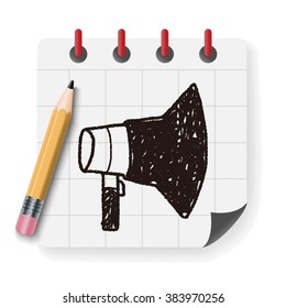 doodle Megaphone