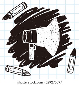 doodle Megaphone
