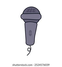 Doodle Microphone for music festival