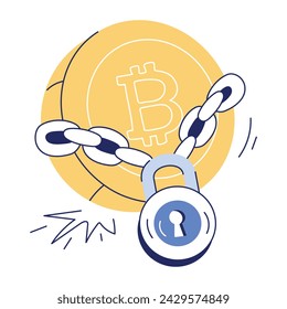 Here�s a doodle mini illustration of bitcoin security