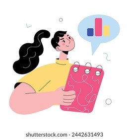 Here’s a doodle mini illustration of manager report 