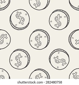 doodle money coin