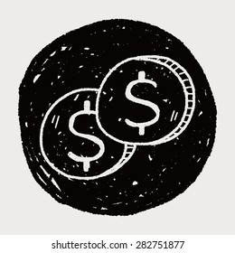 doodle money coin